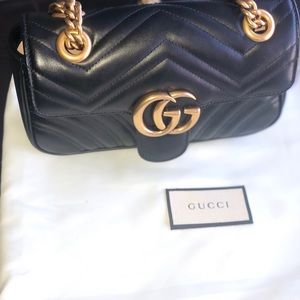 Gucci Marmont   Matelasse Mini bag